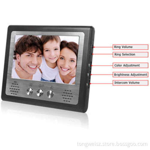7-inch doorbell video intercom with 1024 x 600 high resolution, reasonable price